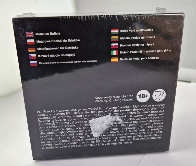 METALOWE POCISKI DO DRINKÓW FROSTER 4 SZT