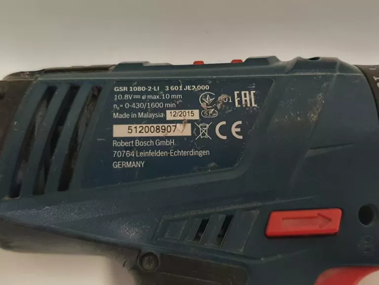 WKRĘTARKA BOSCH GSR 1080-2-LI
