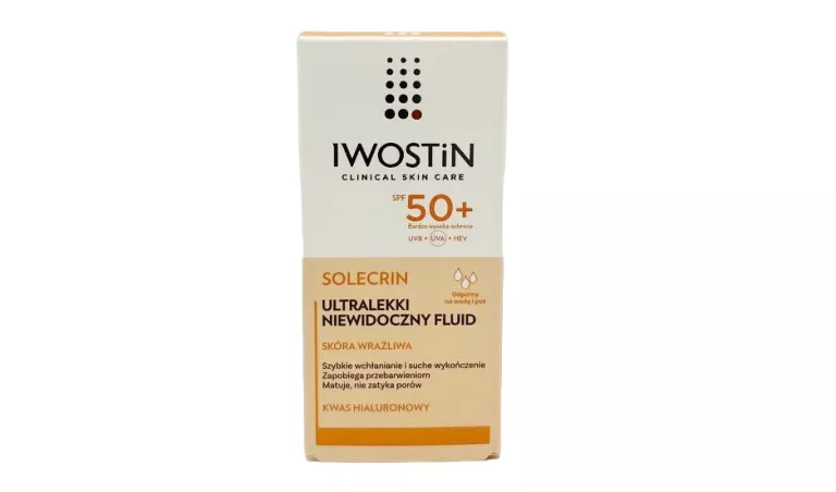 IWOSTIN SOLECRIN ULTRA LEKKI FLUID SPF 50+ 40 ML