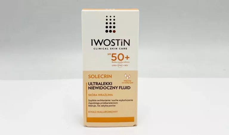 IWOSTIN SOLECRIN ULTRA LEKKI FLUID SPF 50+ 40 ML