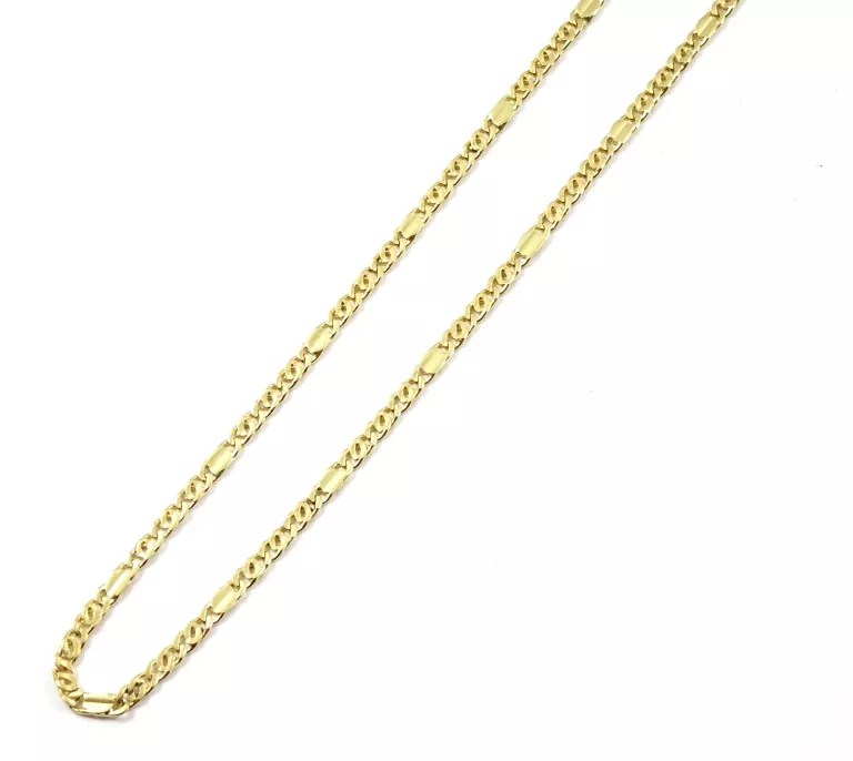 IDEALNY ZŁOTY ŁAŃCUSZEK | PRÓBA 585 DŁ. 50CM