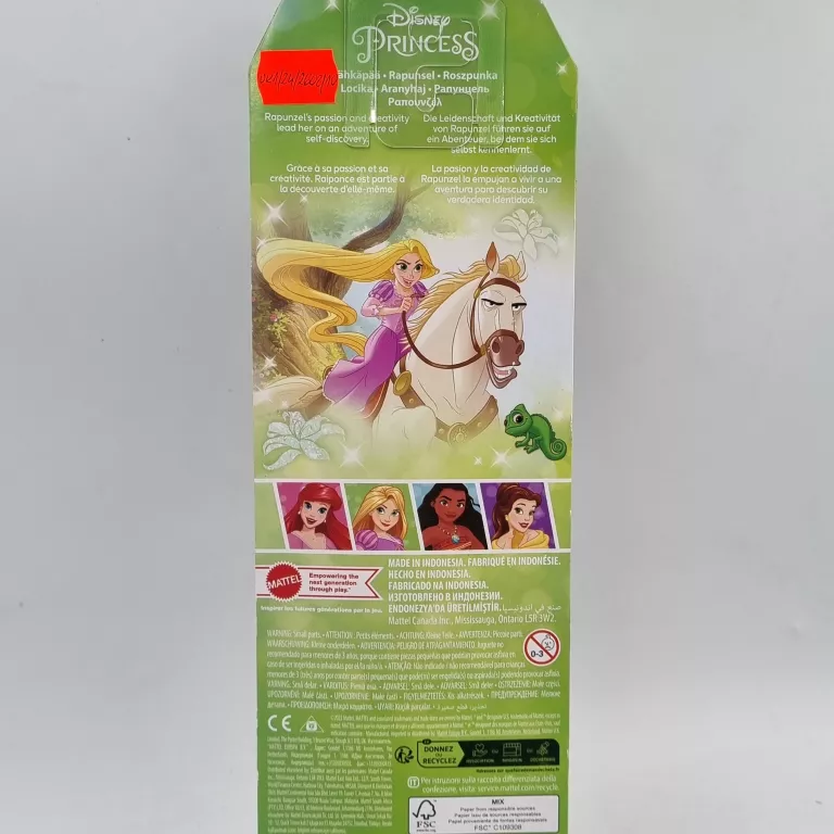 LALKA DISNEY PRINCESS ROSZPUNKA