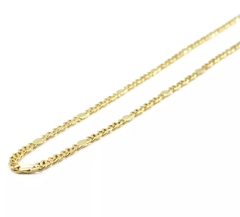 IDEALNY ZŁOTY ŁAŃCUSZEK | PRÓBA 585 DŁ. 50CM