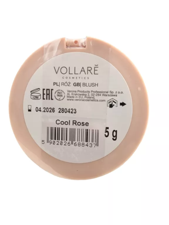 VOLLARE BY SYLWIA PRZYBYSZ RÓŻ COOL ROSE 5G