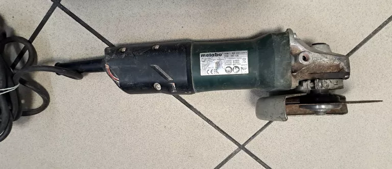 SZLIFIERKA KĄTOWA METABO WEV 850-125 + WALIZKA