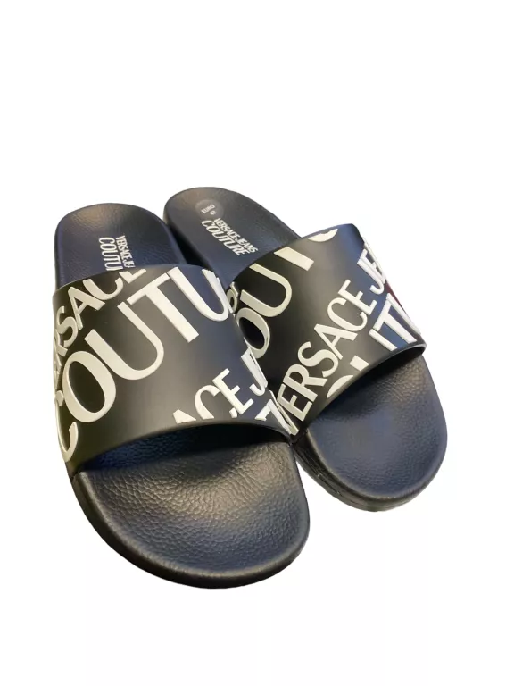 KLAPKI VERSACE JEANS COUTURE CZARNE R42