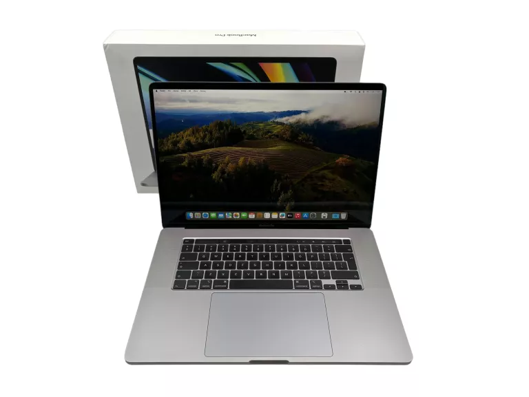 MacBook Pro 2019 16㌅ i7/16GB/ 512GB BT正常 MacBook Pro (16-calowy, 2019 r.) - Dane techniczne