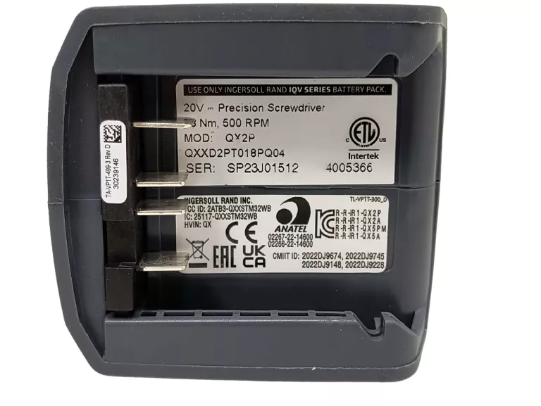 INGERSOLL RAND WKRĘTAK MODEL QXXD2PT018PQ04