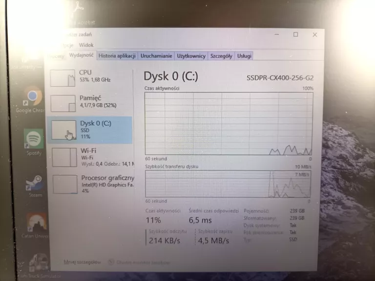 LAPTOP HP ELITEBOOK 840 G2/I5-4210U/8GBRAM + ZASILACZ