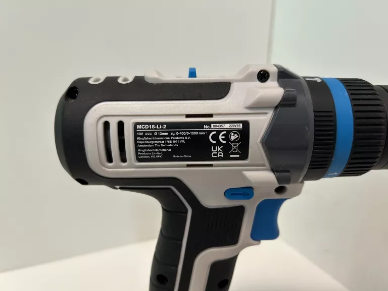WKRĘTARKA MACALLISTER MCD18 LI-2 18V 2 AKUMULATORY ŁADOWARKA