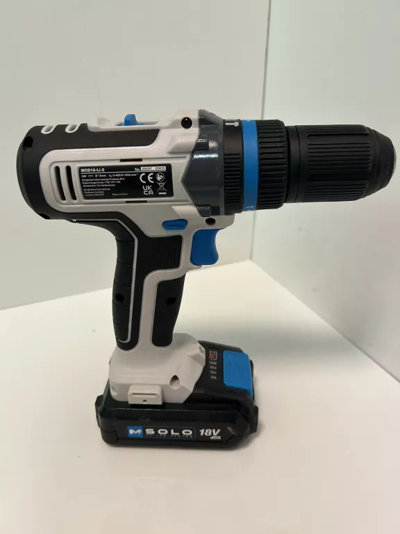 WKRĘTARKA MACALLISTER MCD18 LI-2 18V 2 AKUMULATORY ŁADOWARKA