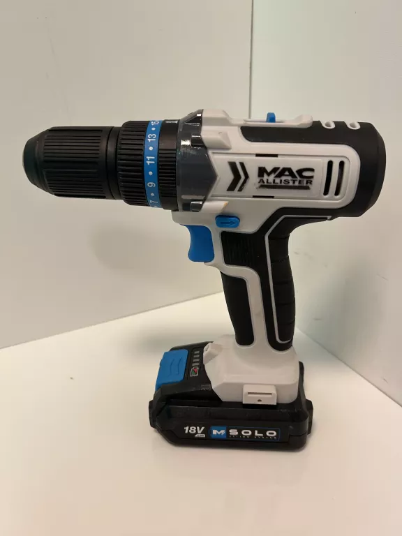 WKRĘTARKA MACALLISTER MCD18 LI-2 18V 2 AKUMULATORY ŁADOWARKA