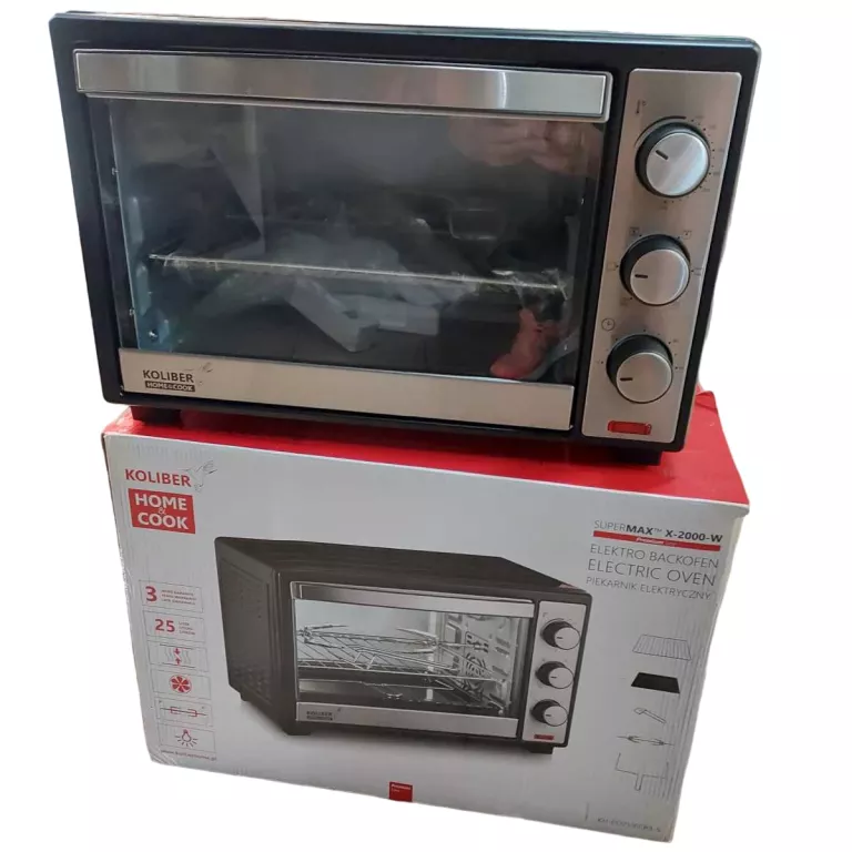 MINI PIEKARNIK KOLIBER SUPERMAX X-2000-W 25 L