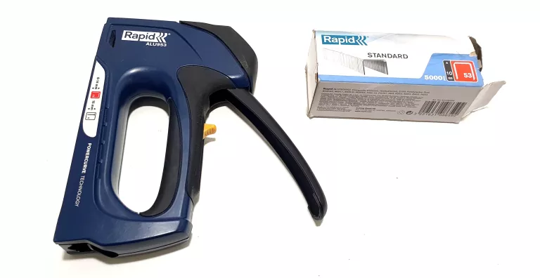 ZSZYWACZ RĘCZNY ALUMINIOWY RAPID ALU953 6-14 MM +ZSZYWKI OKOŁO 4500SZTUK !