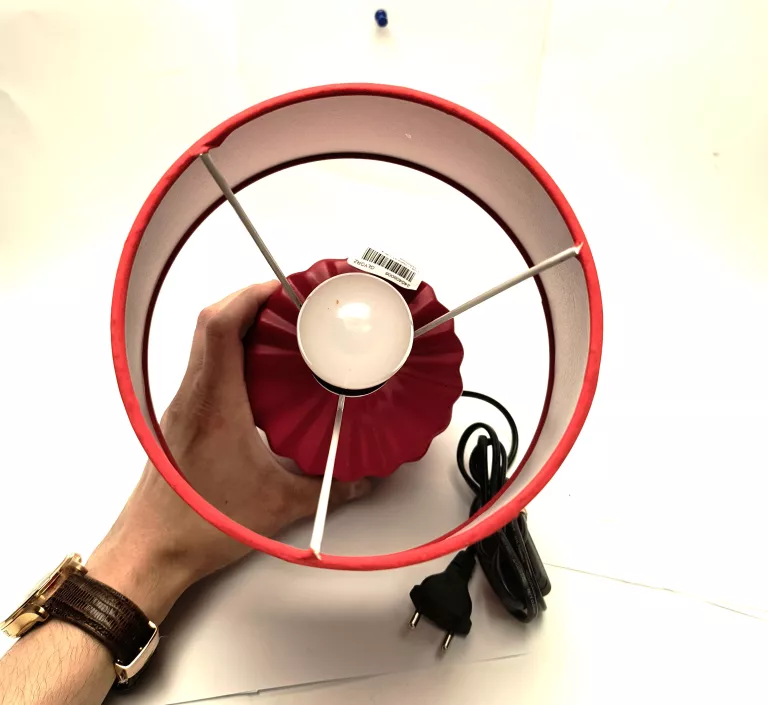 LAMPA STOJĄCA CZERWONA