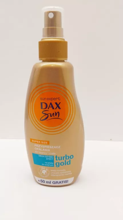 DAX SUN PRZYSPIESZACZ OPALANIA, TURBO GOLD 200 ML