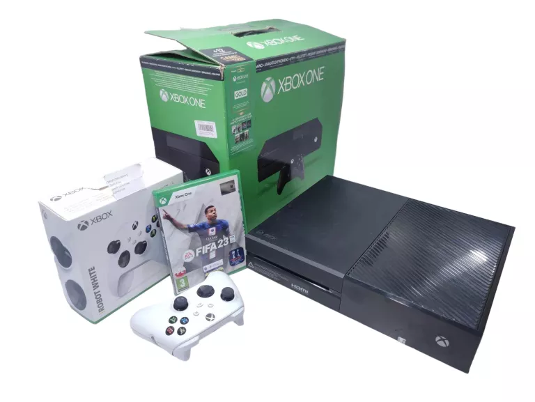 KONSOLA XBOX ONE 1540 500GB / ZESTAW / 1X PAD / BOX