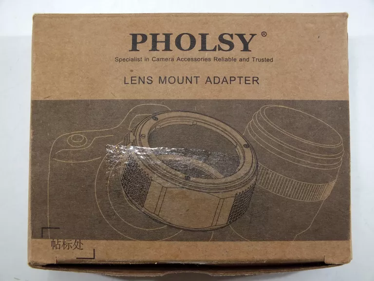PRZEJSCIÓWKA NA OBIEKTYW PHOLSY AF-RF LENS ADAPTER
