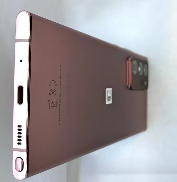 SMARTFON SAMSUNG GALAXY NOTE 20 ULTRA 5G 256 GB BRĄZOWY