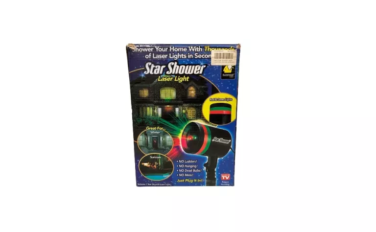 STAR SHOWER LASER LIGHT PROJEKTOR LASEROWY