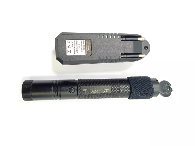 LASER ZIELONY WSKAŹNIK LASEROWY 10000MW YL-303/ŁADOWARKA/