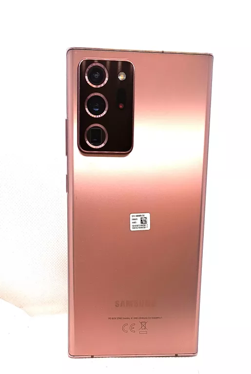 SMARTFON SAMSUNG GALAXY NOTE 20 ULTRA 5G 256 GB BRĄZOWY