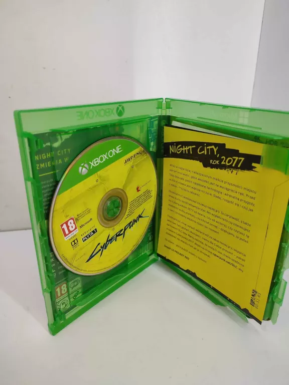 GRA CYBERPUNK 2077 MICROSOFT XBOX ONE