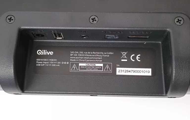 SOUNDBAR QILVEQ.1104 KARTON