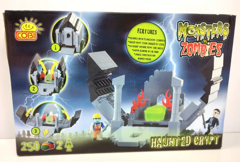KLOCKI COBI MONSTERS NAWIEDZONA KRYPTA 28250