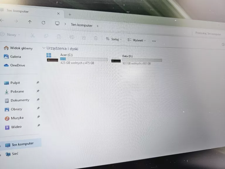 ACER ASPIRE 3 /INTEL PENTIUM SILVER N6000/ 8RAM/1000ROM/ŁADOWARKA