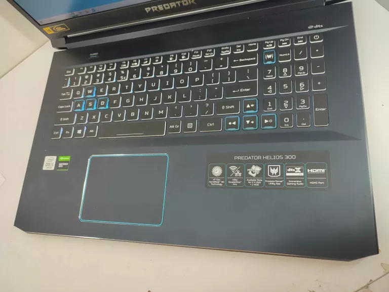LAPTOP ACER N18I3 PREDATOR HELIOS 300 GEFORCE GTX INTEL CORE I5