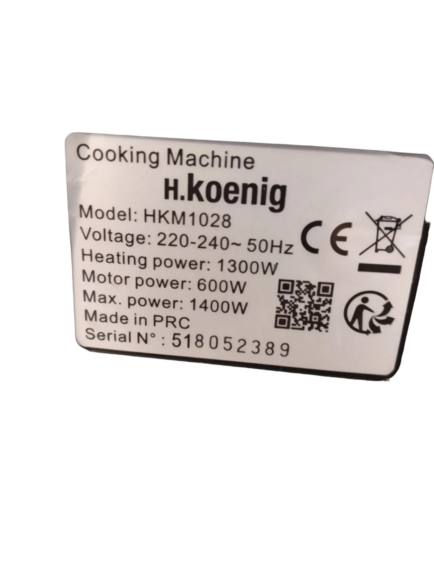 robot-kuchenny-hkoenig-hkm1028-stan-uzywany