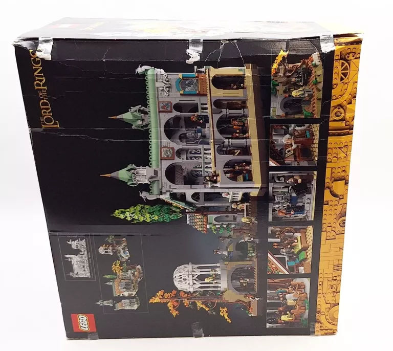 LEGO 10316 ICONS WŁADCA PIERŚCIENI ZAMEK RIVENDELL/USZKODZONE OPAKOWANIE