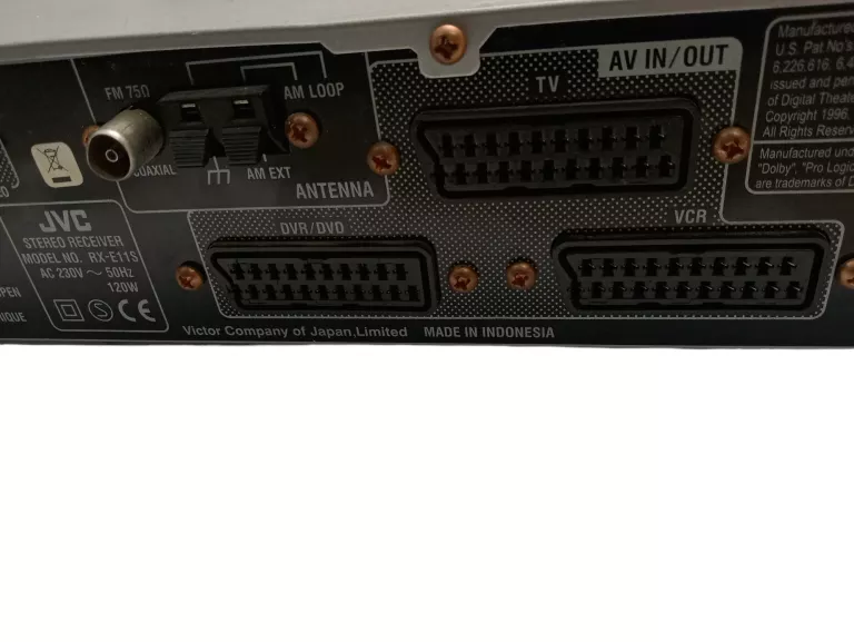 AMPLITUNER JVC RX-E11S