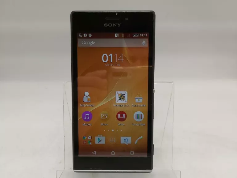 TELEFON SONY XPERIA M2 LTE 1/8GB, USZKODZONY, NIE CZYTA SIM!