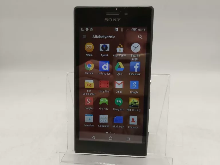 TELEFON SONY XPERIA M2 LTE 1/8GB, USZKODZONY, NIE CZYTA SIM!