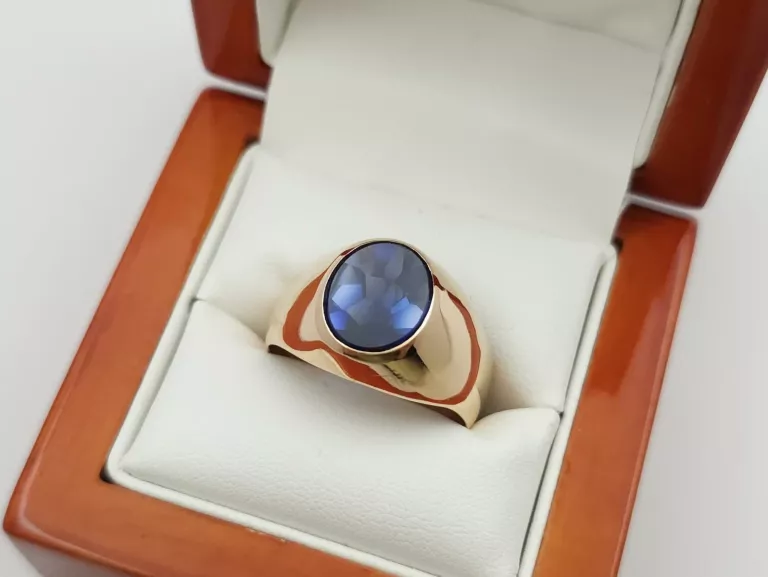 piekny-zloty-sygnet-z-niebieskim-kamieniem-585-14k-r28-979g-material-zloto