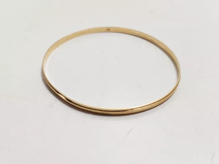 ZŁOTA SZTYWNA BRANSOLETKA 585, 14K, 5,62G, 6,6CM