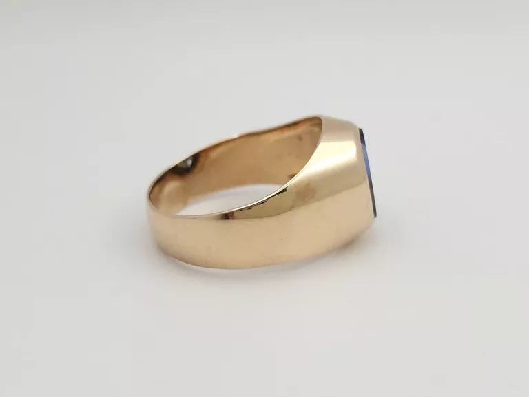 piekny-zloty-sygnet-z-niebieskim-kamieniem-585-14k-r28-979g-waga-120