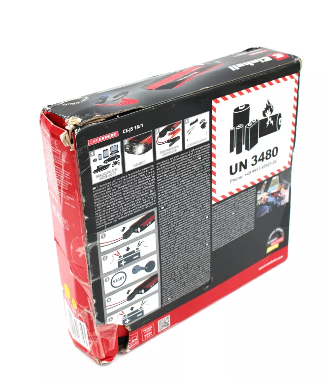 URZĄDZENIE ROZRUCHOWE EINHELL CE-JS 18/1 POWERBANK / STARTER AID