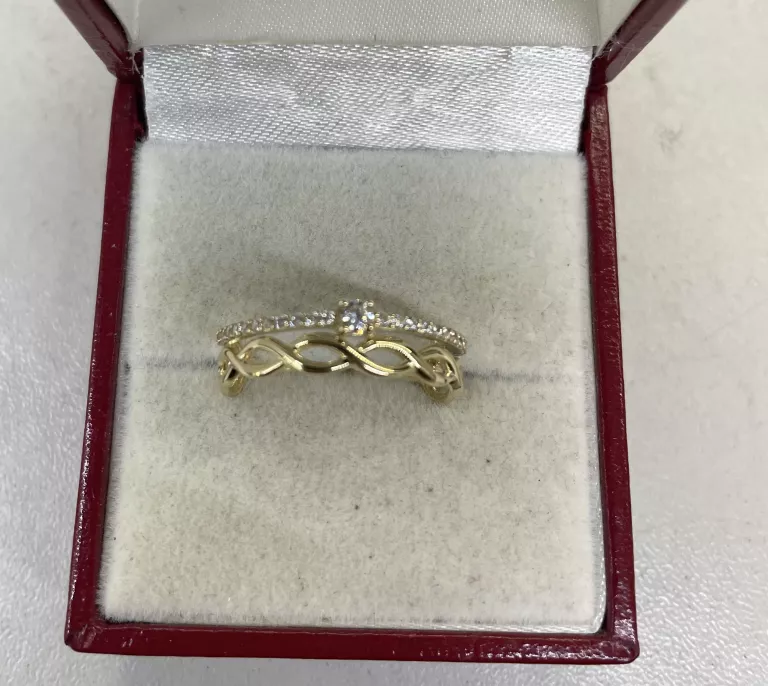 PIĘKNY ZŁOTY PIERŚCIONEK 14K 1,76G