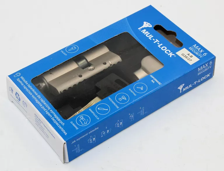 WKŁADKA DO DRZWI MUL-T-LOCK CLASSIC G35/27 MM SATYNA