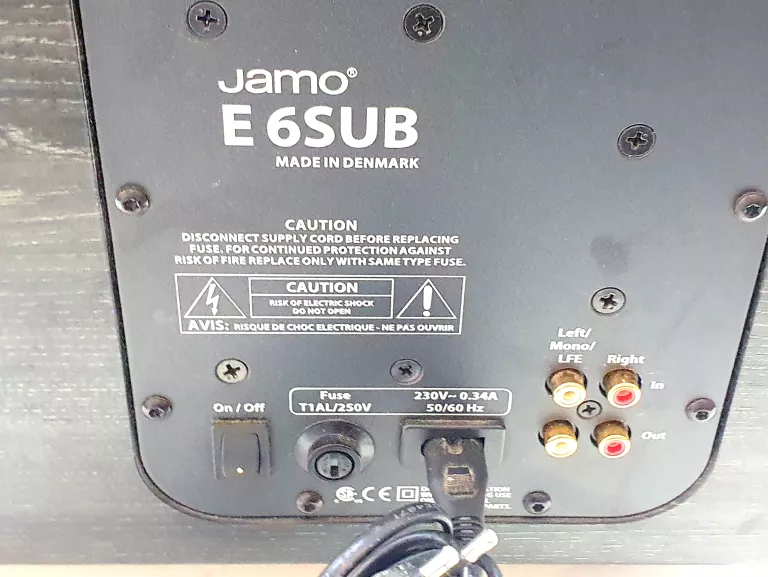 SUBWOFER AKTYWNY JAMO E6SUB
