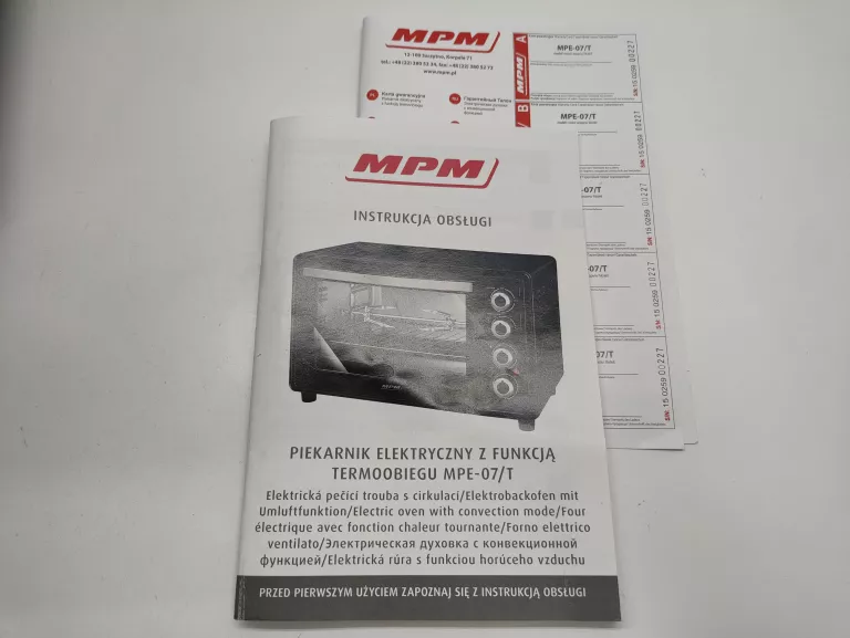 MINI PIEKARNIK MPM MPE-07
