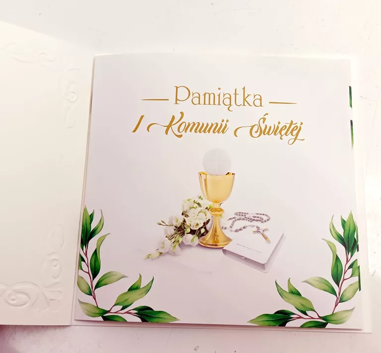 PAMIĄTKA I KOMUNII ŚW. OD MATKI CHRZESTNEJ
