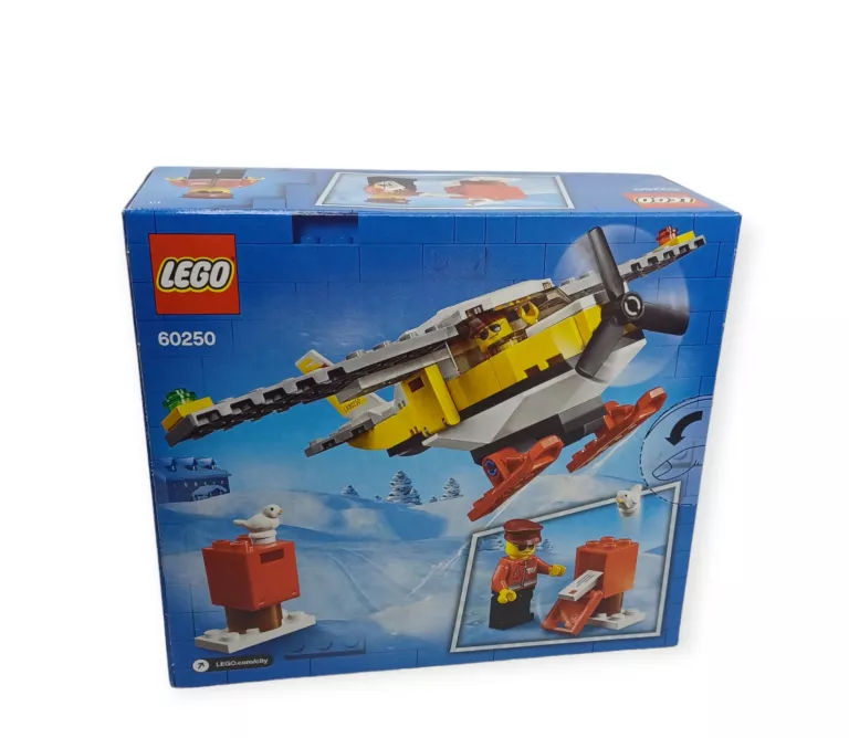 LEGO CITY 60250 SAMOLOT POCZTOWY
