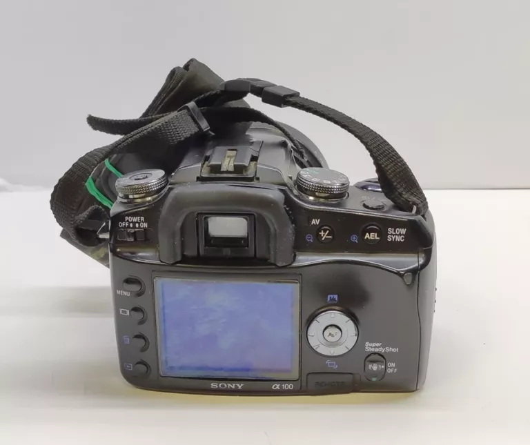 APARAT SONY ALPHA DSLR-A100+OBIEKTYW ZESTAW