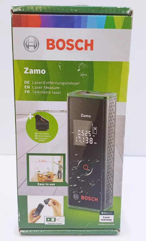 DALMIERZ LASEROWY ZAMO 3 BOSCH + ADAPTER ZAMO III