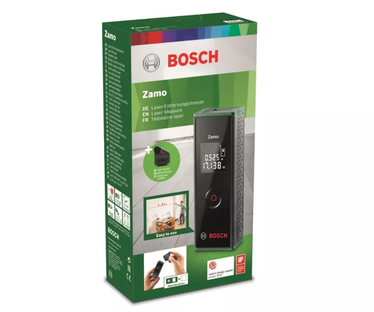 DALMIERZ LASEROWY ZAMO 3 BOSCH + ADAPTER ZAMO III