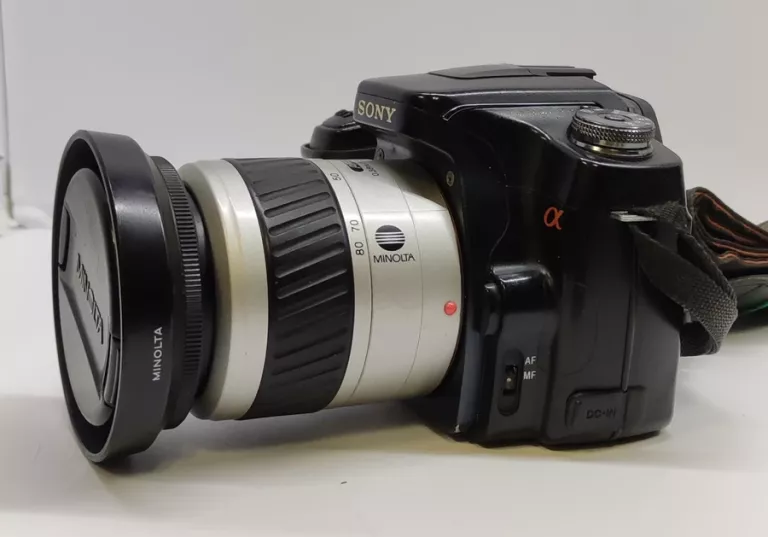 APARAT SONY ALPHA DSLR-A100+OBIEKTYW ZESTAW